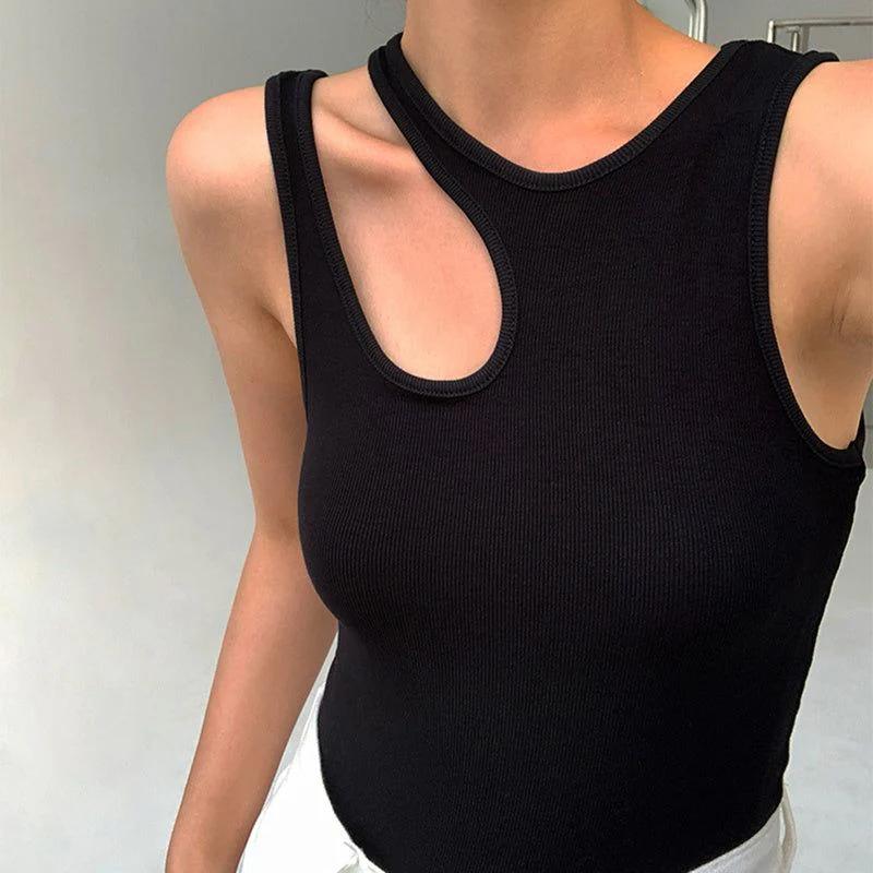 Forbidden Asymmetric Cut Out Top - Image 3