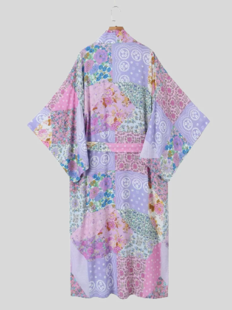 Light Up Your World Loose Short Sleeves Kimono - Image 5