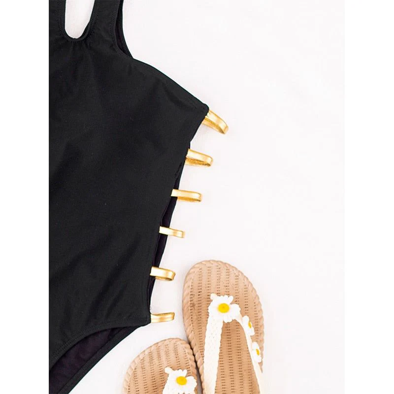 Monika One Shoulder One-Piece Swimsuit - Image 5