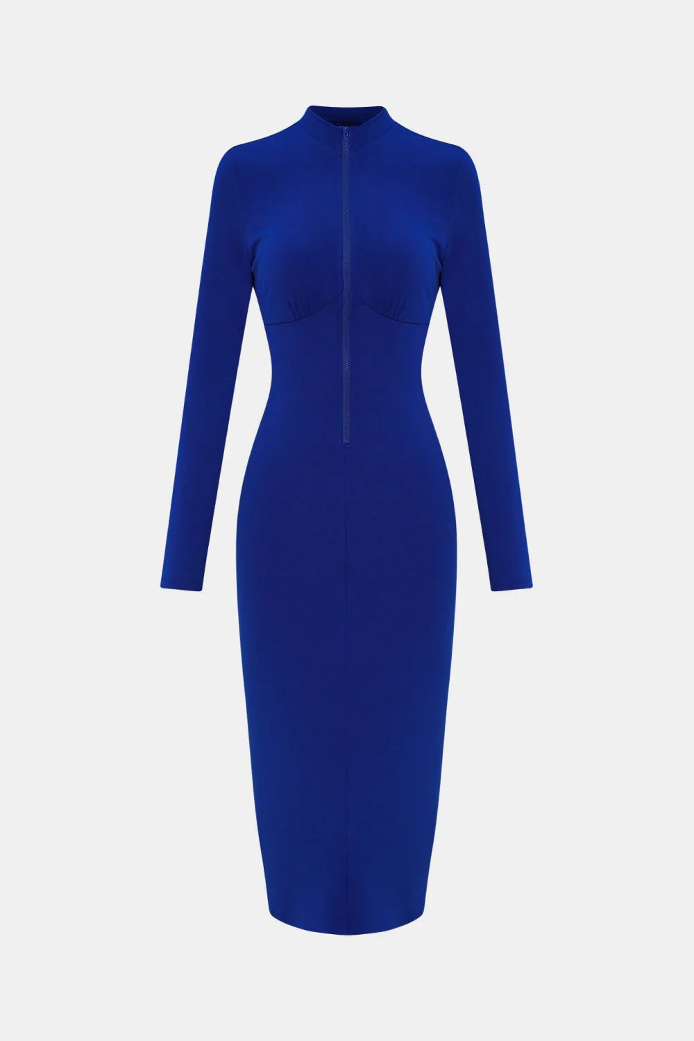 Zip Up Cutout Drawstring Detail Dress - Image 14