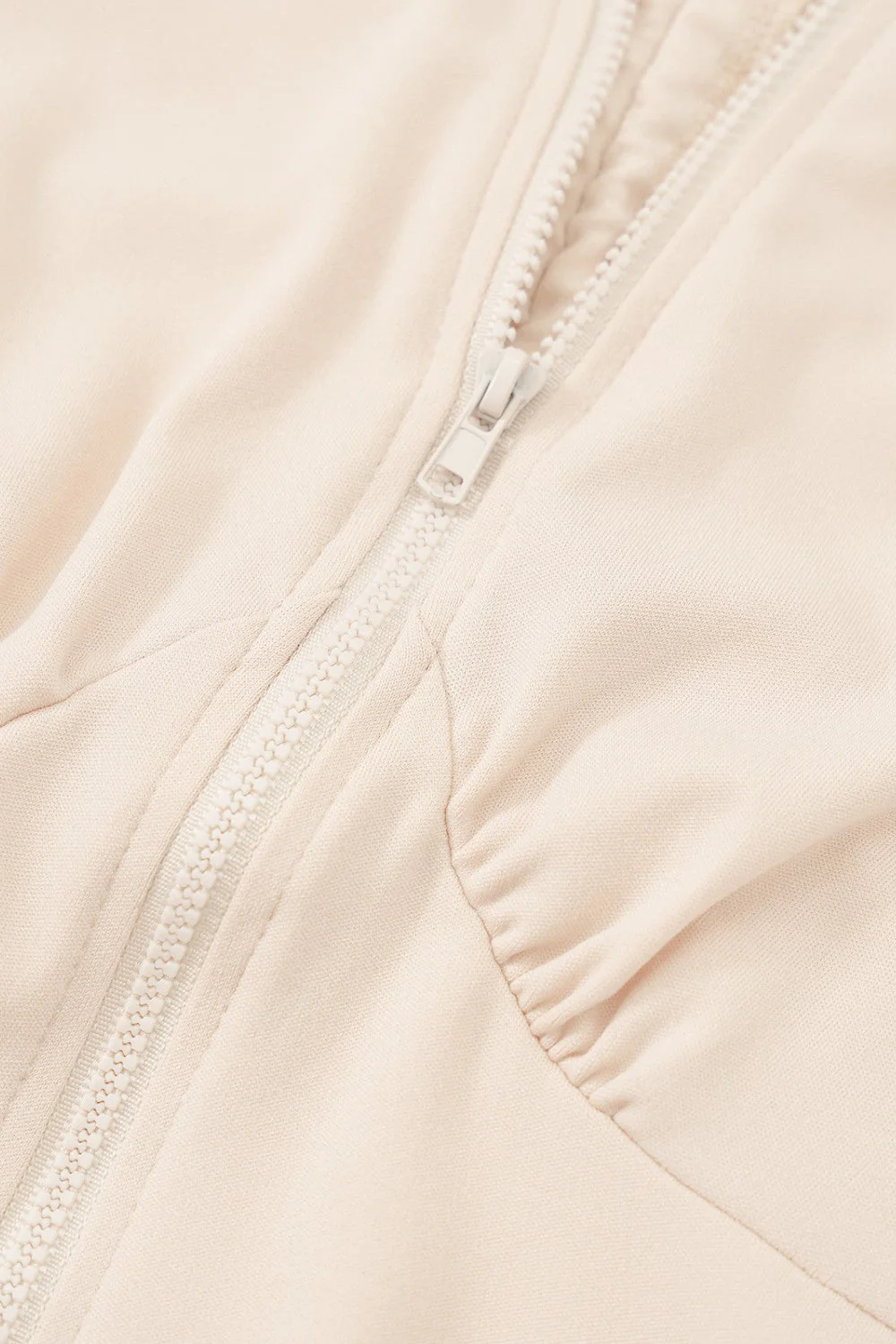 Zip Up Cutout Drawstring Detail Dress - Image 6